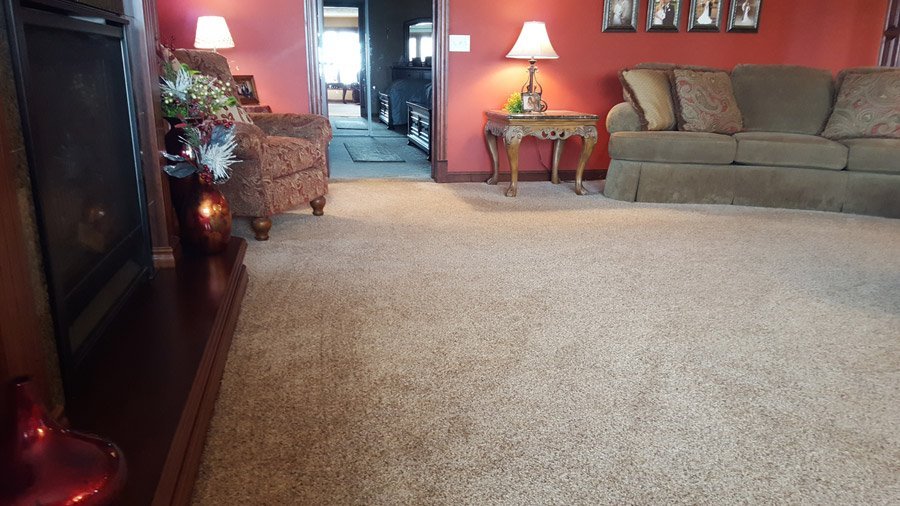 Flooring installation from Carpet Plus in the Worthington, MN area