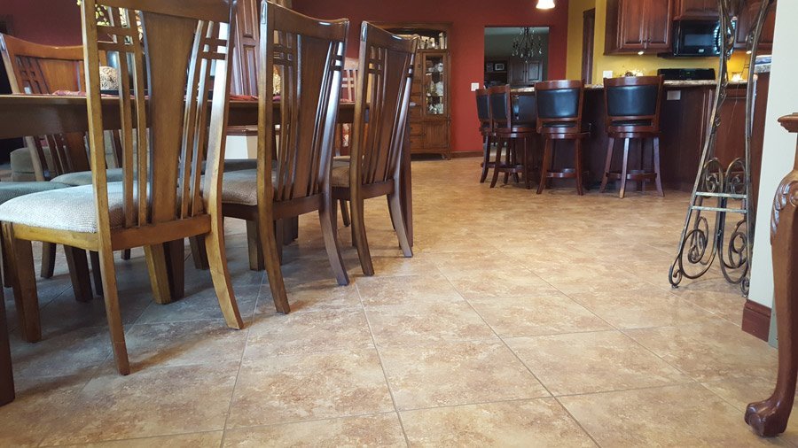 Flooring installation from Carpet Plus in the Worthington, MN area