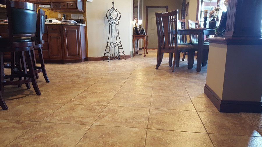 Flooring installation from Carpet Plus in the Worthington, MN area