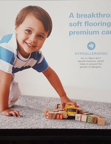 Flooring products in the showroom from Carpet Plus in the Worthington, MN area