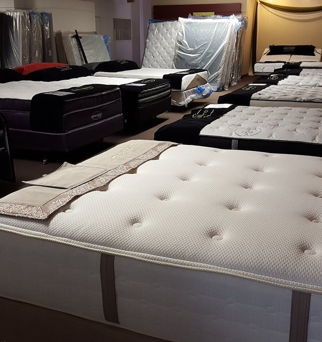 Mattresses in showroom from Carpet Plus in the Worthington, MN area